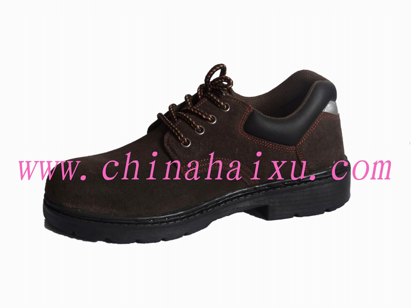 Cow Leather Brown Safety Footwear