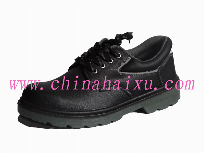 Cow Leather Rubber Outsole Safety Footwear