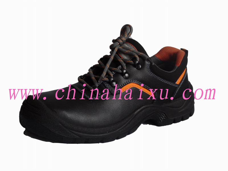 Cow Leather Fashion Safety Shoes