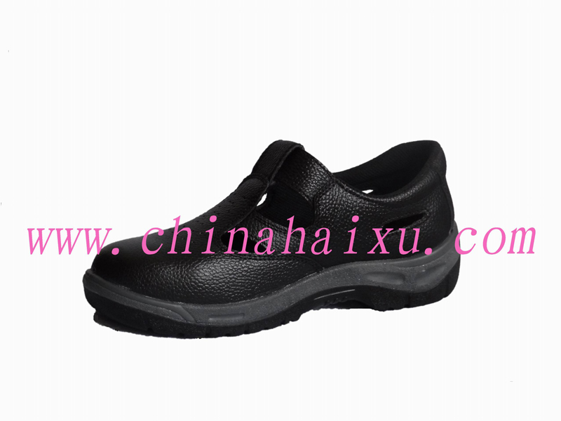 PU Injection Sole Embossed Safety Shoes