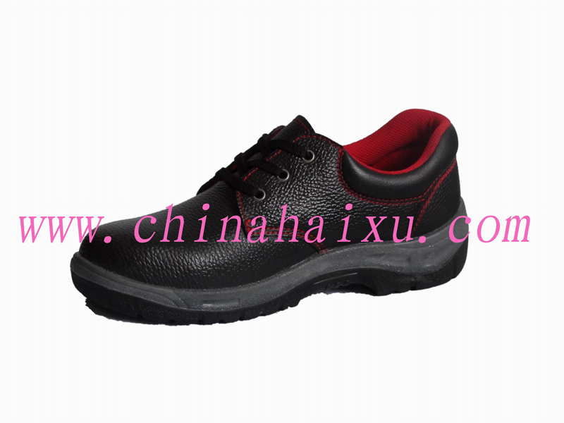 PU Injection Sole Embossed Safety Shoes