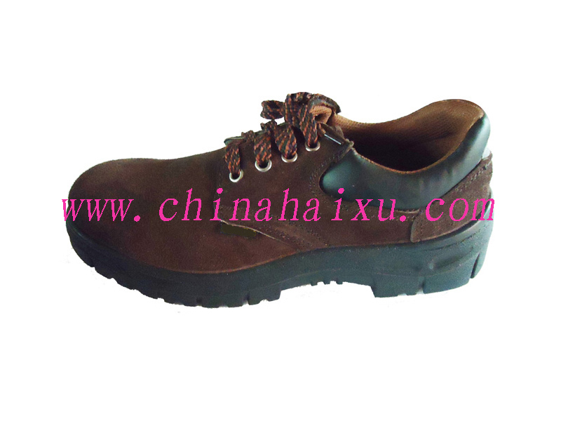Steel Toe Brown Safety Shoes