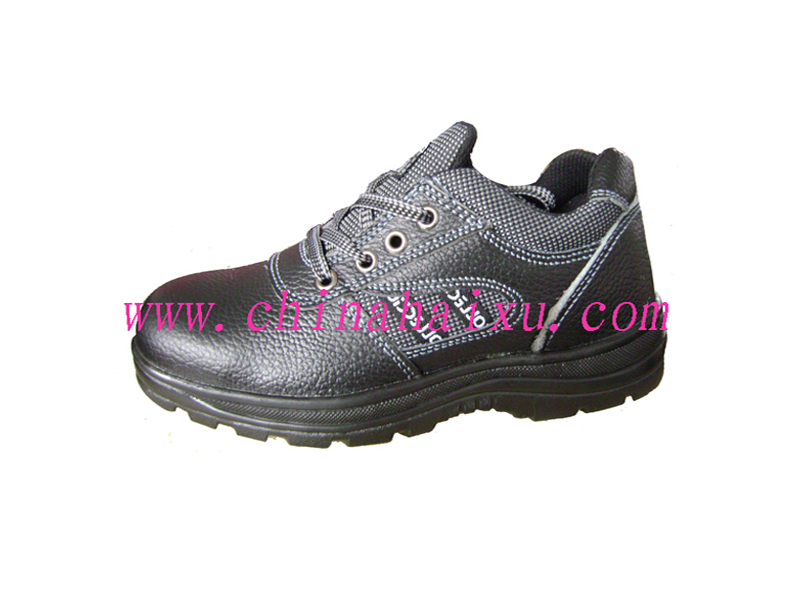 Steel Toe Leather Working Safety Shoes