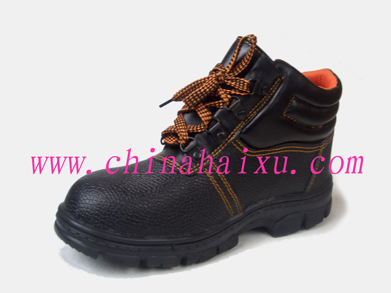 Genuine Leather Working Safety Shoes