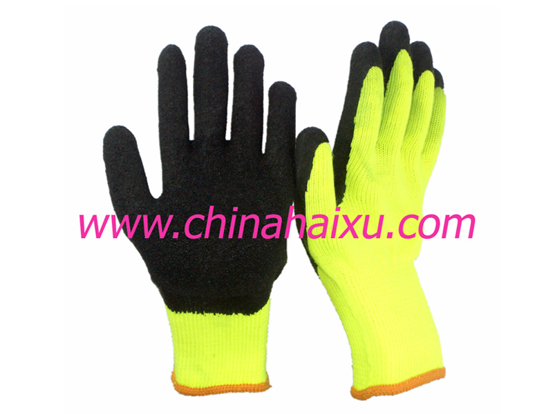 Latex gloves coated safety working gloves